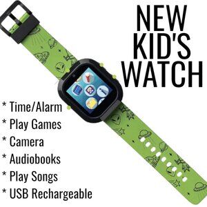 New Boys Silicone Strap Smartwatch Watch STEM TOY Telling Time Camera Help your